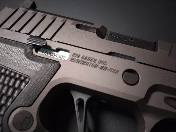 Parabellum - P320 AXG Legion GBB Pistol (Aluminum Slide & Frame /Steel Barrel /Legion Grey) /PB