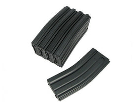 King Arms 450rds Hi-Cap Magazine for M4/M16 AEG (BK, 5pcs)
