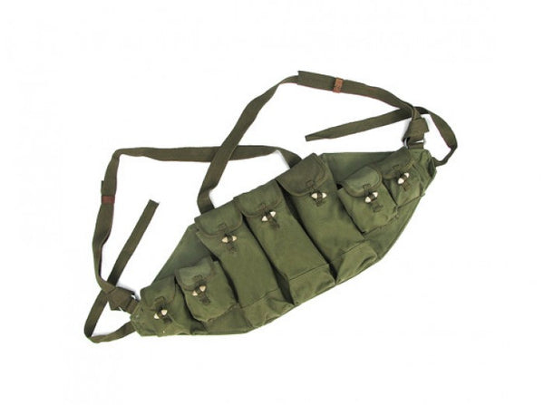 King Arms Original AK Canvas Chest Magazine Carrier (OD)