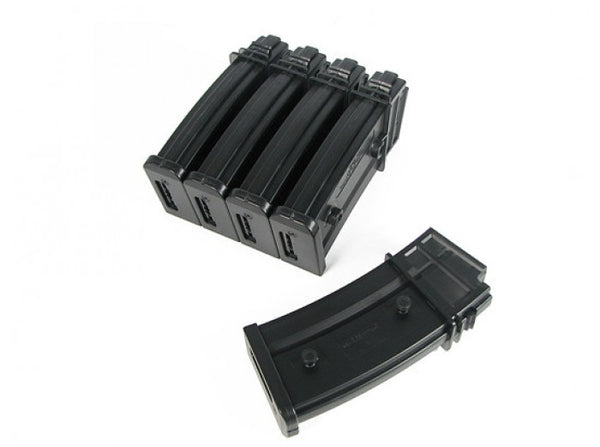 King Arms 470rd Hi-Cap Magazine for G36 Series AEG (5pcs)