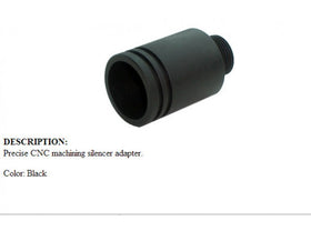 King Arms G36C Silencer Adaptor (14mm, CCW)