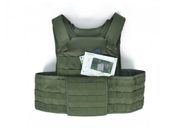 King Arms MPS Vest E4 w/ Cummerbund (OD)