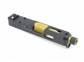 Guns Modify SA G26+RMR Slide W/ Stainless threaded golden barrel Set For TMG26 Limited Product