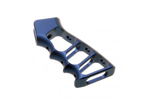 Bunny Work - CNC Aluminum Skeletonized Grip for M4 GBBR - Blue