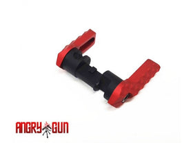 Angry Gun - Ambi Selector for WE M4 GBB (Red)