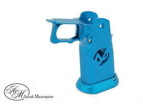 Airsoft Masterpiece Aluminum Grip for Hi-CAPA Type 2 (Blue)