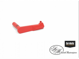 Airsoft Masterpiece CNC Steel Slide Stop - SV (Cerakote USMC Red)