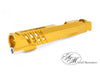 Airsoft Masterpiece Custom Saber Standard Slide for Hi-CAPA/1911 (Gold)