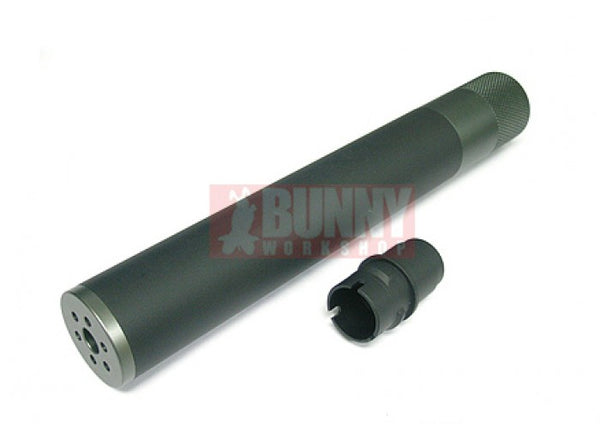 ACTION MPX QD Silencer w/ 14mm CCW QD Flashider for KSC MP9/TP9 (38x250mm, 2-Tone)
