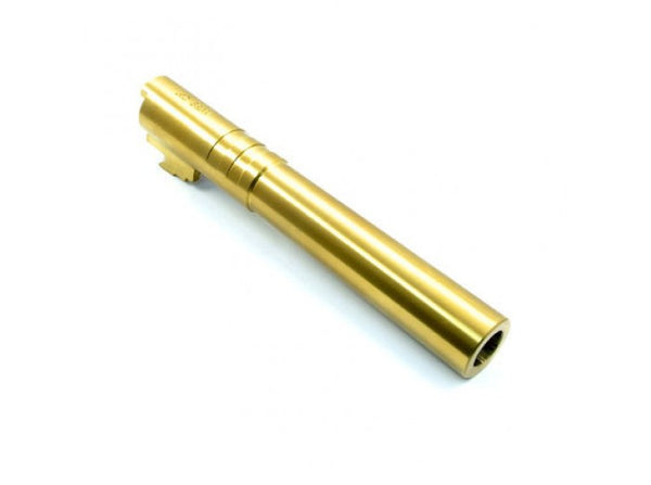 UAC Stainless Steel Outer Barrel for Marui Hi-Capa 5.1 (.40 S&W, Gold)