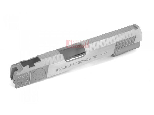 Airsoft Masterpiece Infinity Cross ver. 2015 Standard Slide for Hi-CAPA / 1911 - Silver
