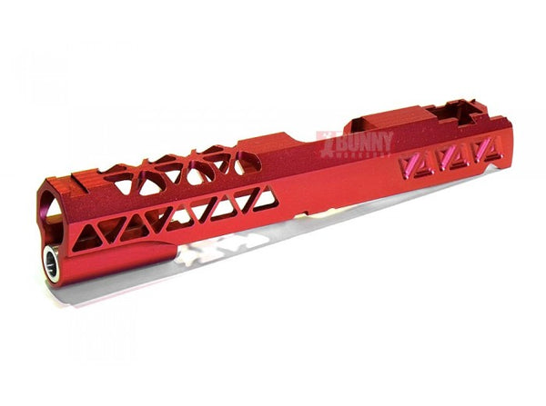 Airsoft Masterpiece Aluminum Triangles Slide - Red