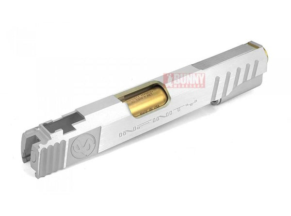 Airsoft Masterpiece Infinity Top Shot 2014 Standard Slide with Sight Tracker - Silver