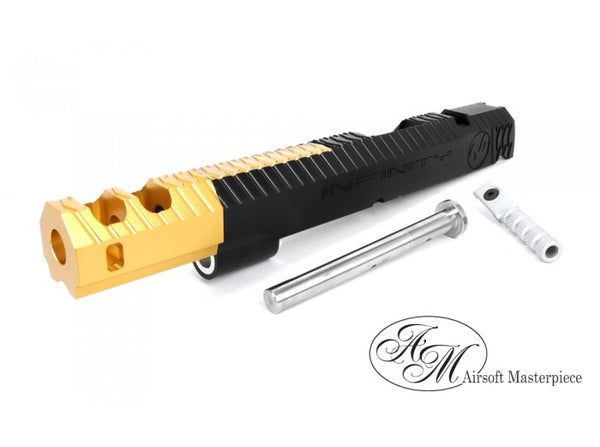 Airsoft Masterpiece Infinity IMM Cross ver. Open Slide (Gold/Black)