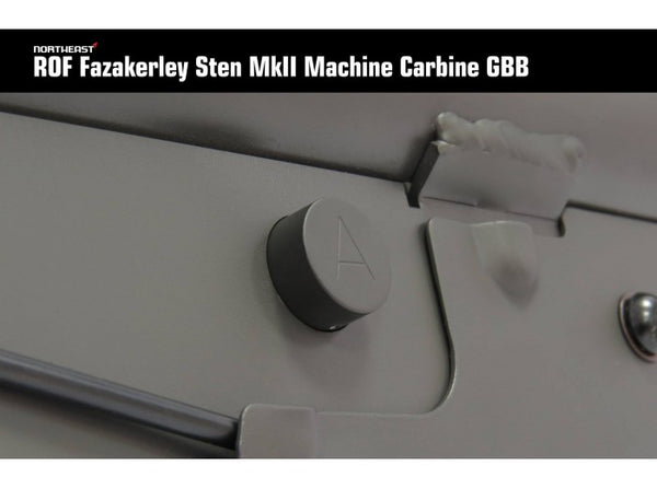 Northeast Airsoft - ROF Fazakerley Sten MK2 Machine Carbine Gas Blow Back