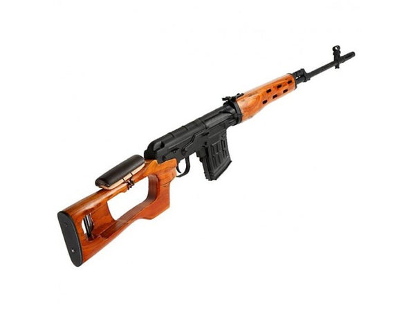 A&K - SVD Bolt Action Airsoft Sniper Rifle (Real Wood Version)