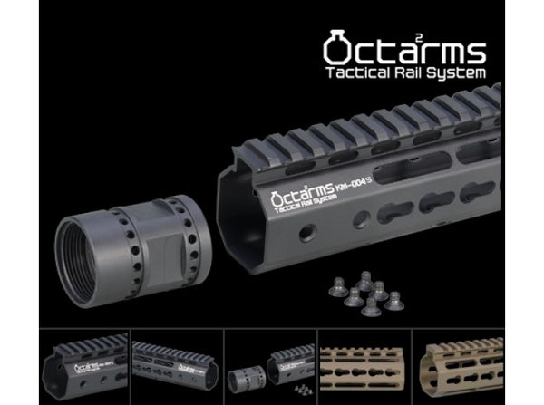 ARES Octarms 15 Inch Tactical Keymod System Handguard Set