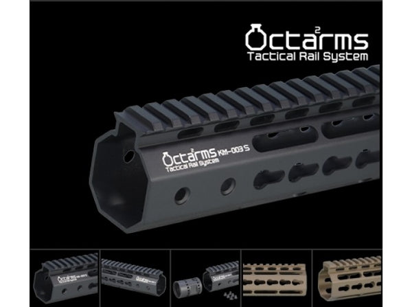 ARES Octarms 9 Inch Tactical Keymod System Handguard Set