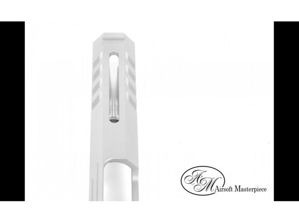 Airsoft Masterpiece Custom Saber Standard Slide for Hi-CAPA-1911 (Silver)