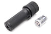 5KU PBS-1 Mini Barrel Extension with Spitfire Tracer for AK Airsoft Series (14mm CCW)