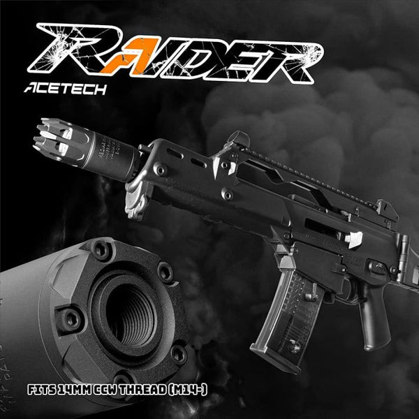 Acetech Raider Tracer unit ( M14 CCW ) ( with Flame Effect ) (Black)