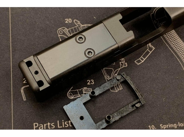 Boom Arms Custom - CNC Aluminum Model 17 MOS Slide Kit for Umarex / VFC G17 Gen5 GBB Series Limited (Black)