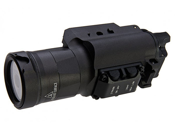 Blackcat Airsoft HX35 Tactical Flashlight - Black