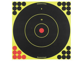 BIRCHWOOD CASEY - Shoot-N-C 12Inch Bull's Eye Reactive Target (5pcs)
