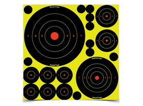 BIRCHWOOD CASEY - Shoot-N-C Assorted Bull's Eye Reactive Target