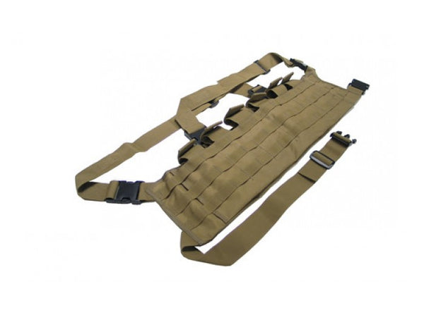King Arms MPS Utility Chest Rig (Tan)