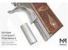 Mafioso Airsoft CNC M1911 Kimber Compact Stainless II Complete GBB Kit (Stainless Steel)