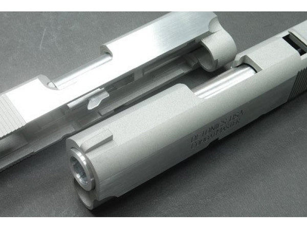 Guarder Aluminum Kit for MARUI DETONICS.45 -2016 New Version (Cerakote Sliver/Hairline Polish/Late Marking)