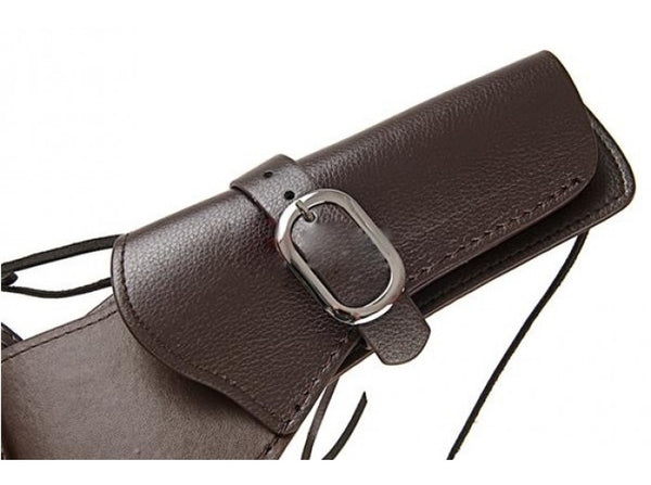 Gun Heaven -  PU Cowboy Leather Holster (Brown)