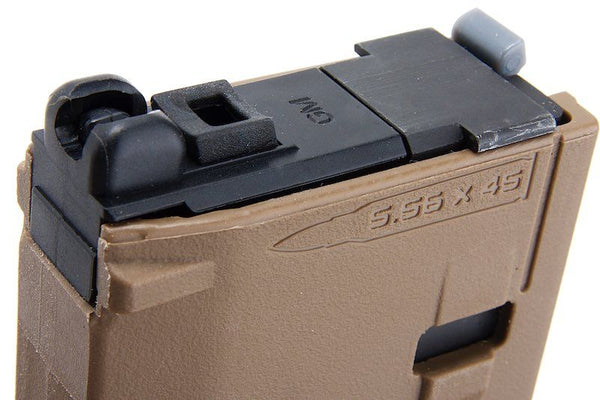 Guns Modify EVO 35rds Gas Magazine for Tokyo Marui / Guns Modify M4 MWS GBBR - FDE