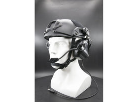 Earmor Tactical Hearing Protection Helmet Version Ear-Muff (2018 New Version) Black