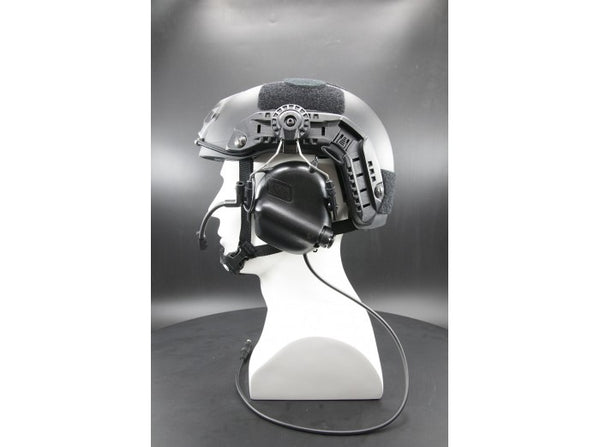 Earmor Tactical Hearing Protection Helmet Version Ear-Muff (2018 New Version) Black