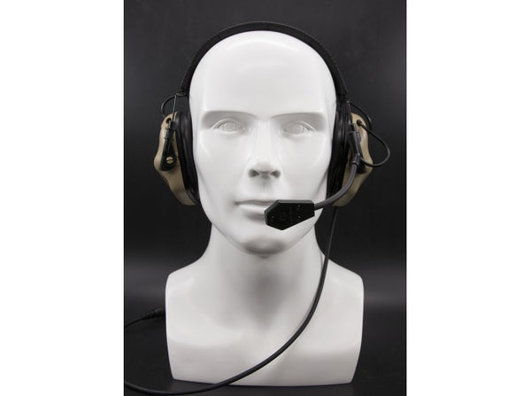Earmor Tactical Hearing Protection Ear-Muff M32-MOD1 (2018 New Version) Tan