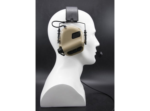 Earmor Tactical Hearing Protection Ear-Muff M32-MOD1 (2018 New Version) Tan