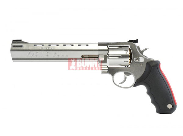 Marushin 6mm BB Gas Raging bull X-Cartridge Ver. 8.375 inch - (Gloss Silver Heavyweight)
