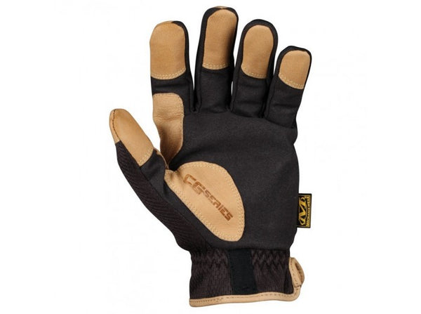 Mechanix Wear Gloves, CG Ultility, Black/Leather (Size M)