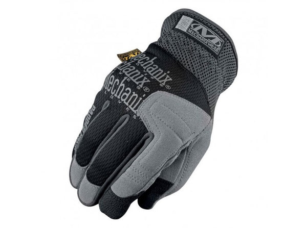 Mechanix Wear Gloves, Padded Palm, Black (Size M)