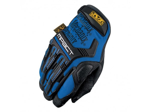 Mechanix Wear Gloves, M-Pact - Blue (Size XL)