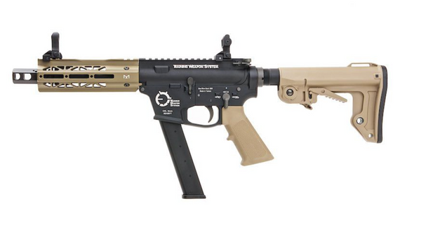 King Arms TWS 9mm SBR GBBR - DE