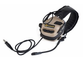 Earmor Tactical Hearing Protection Ear-Muff- M32 - TAN