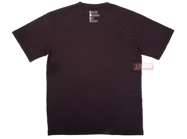 TRU-SPEC Military Style BLACK SWAT T-Shirt - Size M