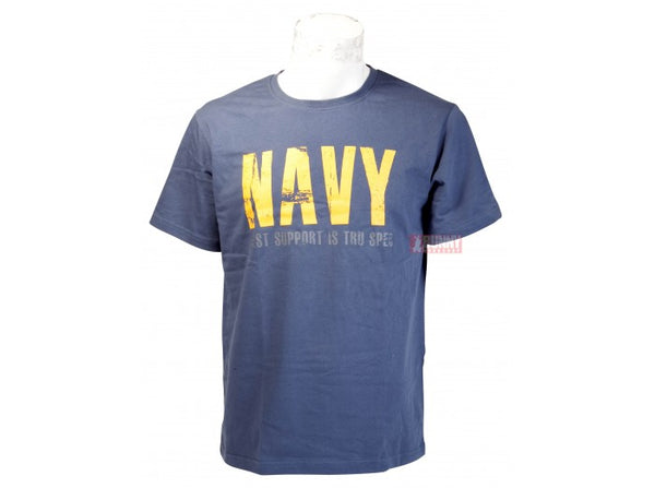 TRU-SPEC Military Style BLUE NAVY T-Shirt - Size L