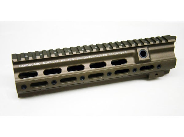 TW - G Style SMR 10.5 Inch Rail for Marui HK416 ERG (Dark Earth)