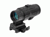 UTG - 3X Magnifier with Flip-to-side QD Mount (W/E Adjustable)
