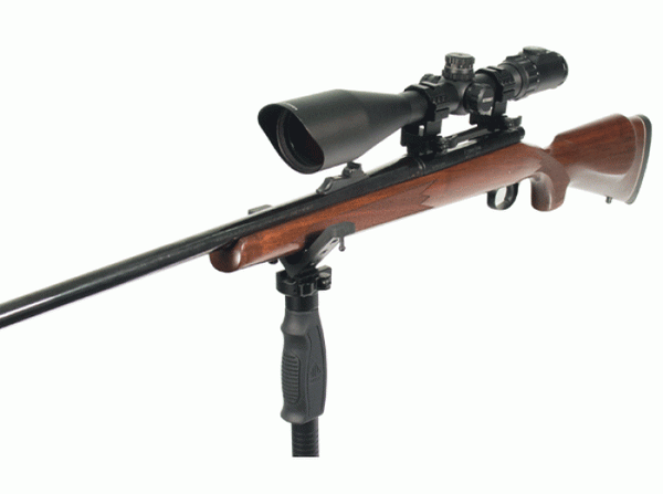 UTG - ACCUSHOT 6-24x56 30mm EZ Tap AO Scope (36-color Glass IE Mil-dot)