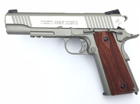 CYBERGUN - COLT 1911 Rail CO2 GBB Pistol (Stainless)